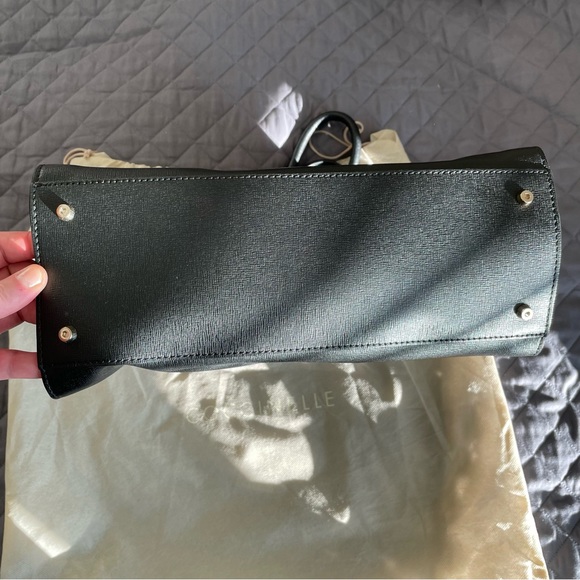 Coccinelle Black Leather Office Bag with laptop compartment - Picture 13 of 17